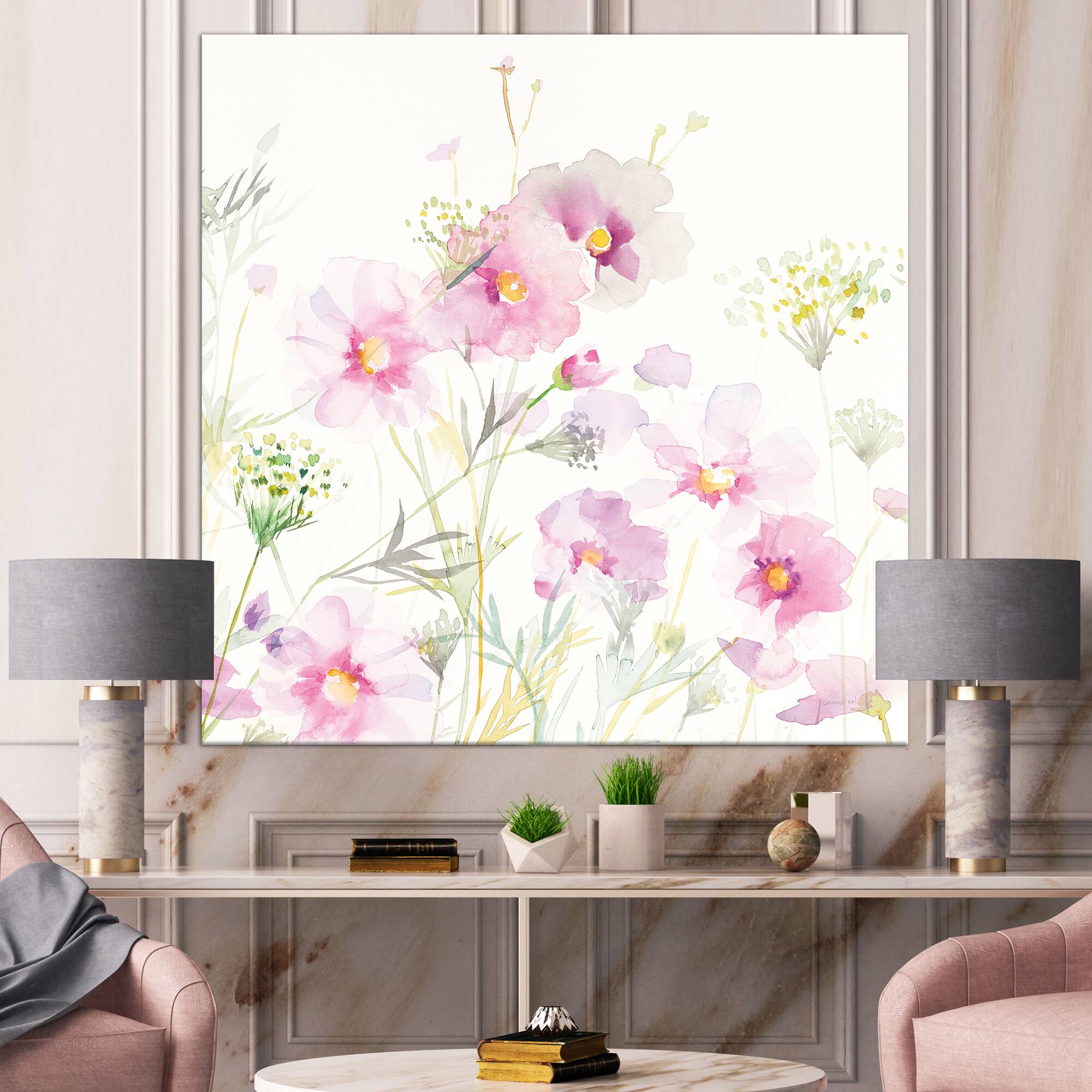 Designart - Shabby Flower IV